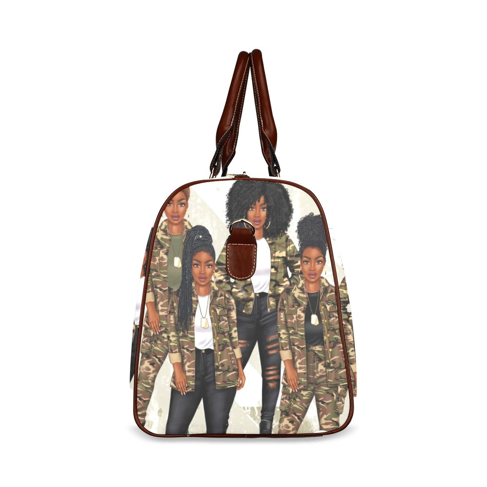 Me & My Girls Camo Duffle Bag