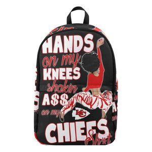 Chief's Hands on My Knees Custom Backpack