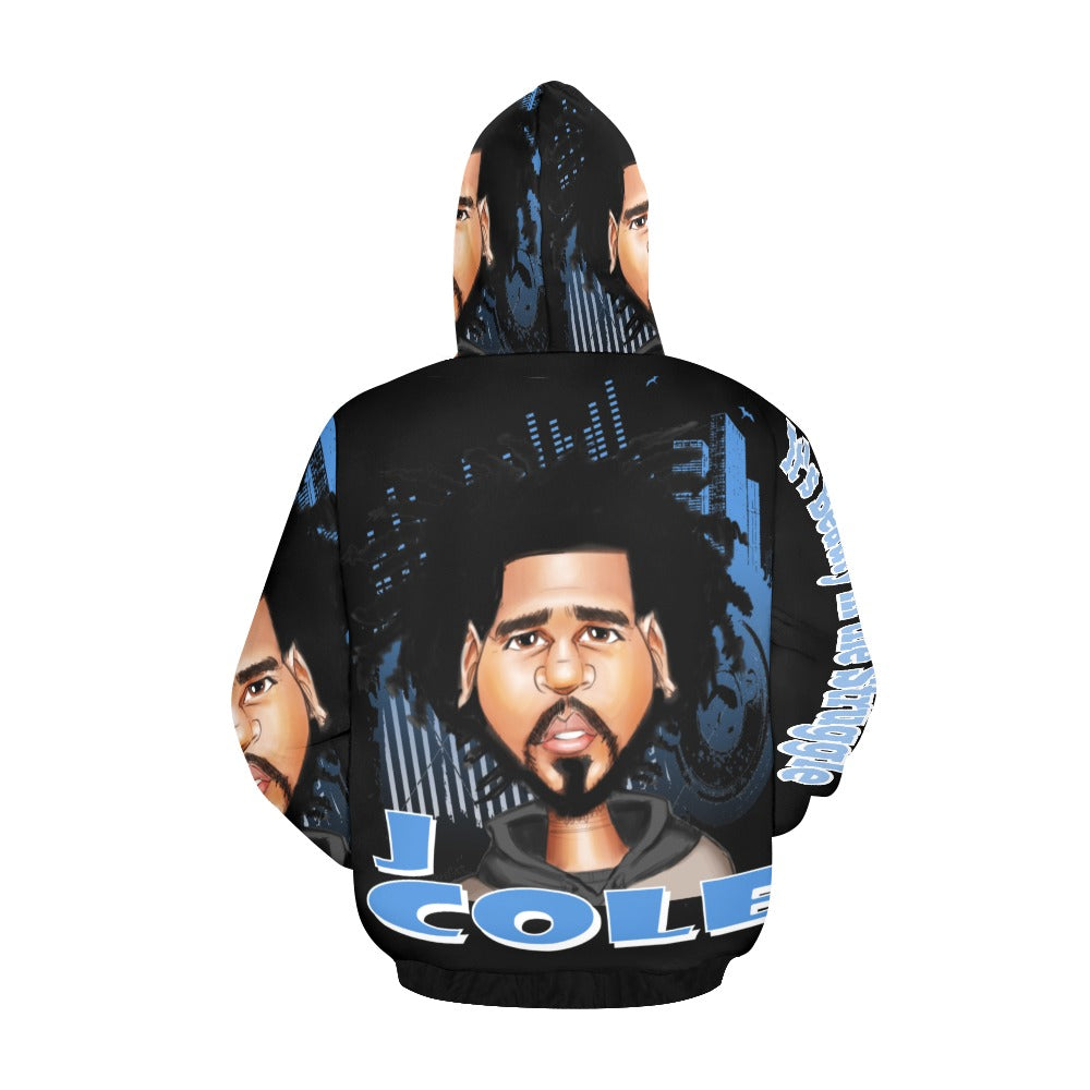 J Cole 3D Hoodie