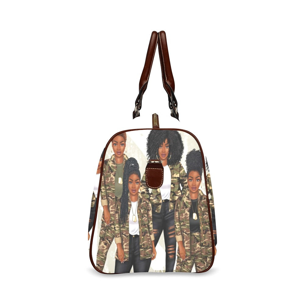 Me & My Girls Camo Duffle Bag