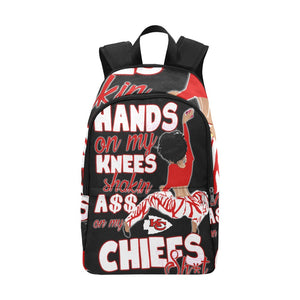 Chief's Hands on My Knees Custom Backpack