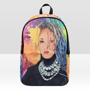 Lady in Locs Custom Backpack