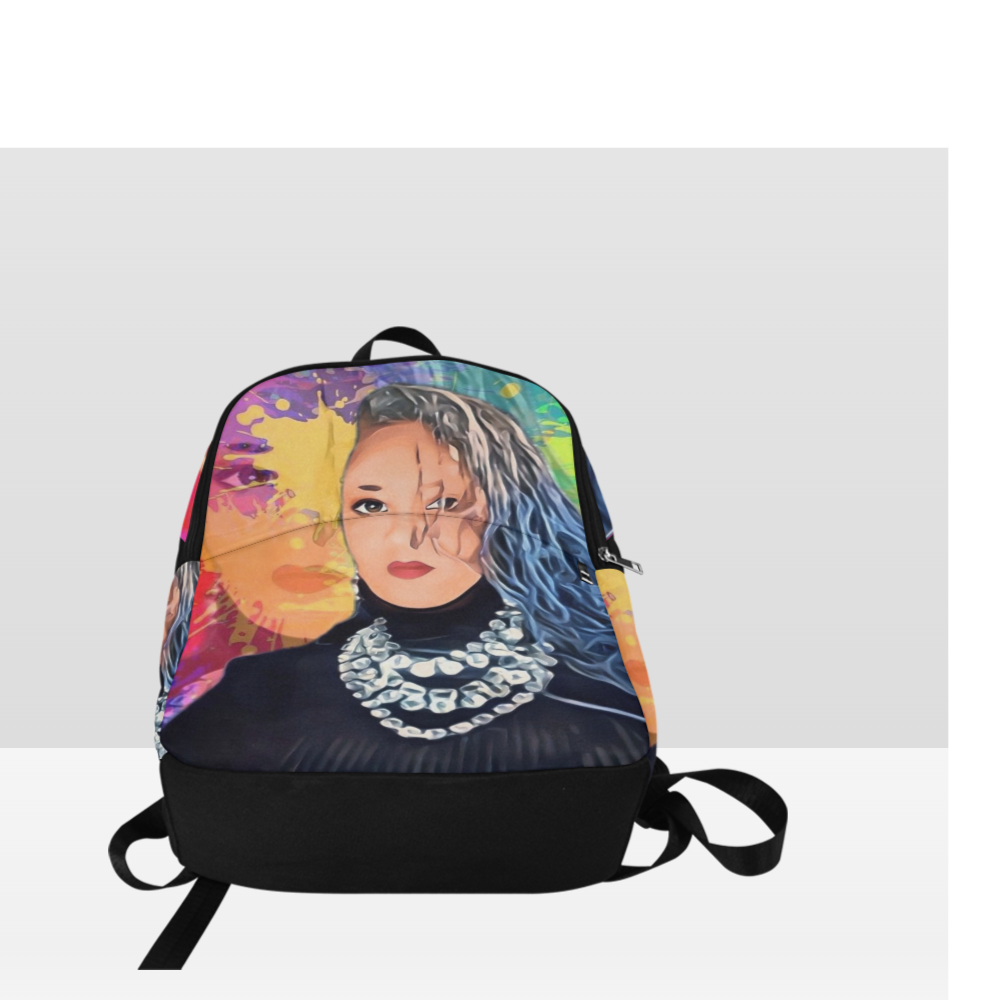 Lady in Locs Custom Backpack