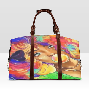 Live Life In Color Large Duffle Bag