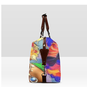 Live Life In Color Large Duffle Bag