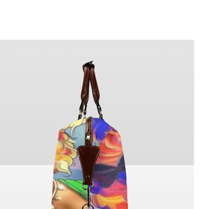 Live Life In Color Large Duffle Bag