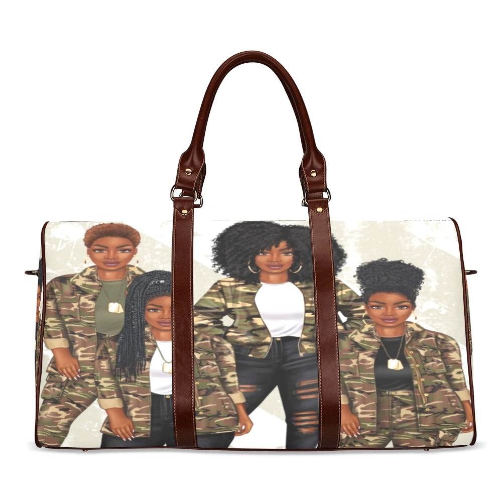 Me & My Girls Camo Duffle Bag