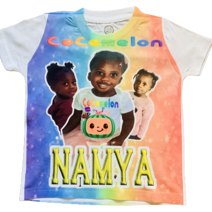 Kid's Custom Cocomelon T-shirt